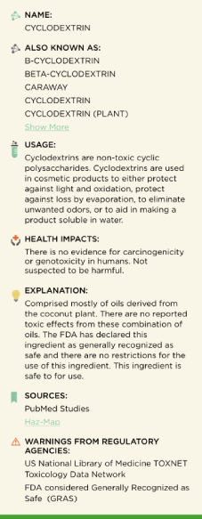 ingredient 9 info